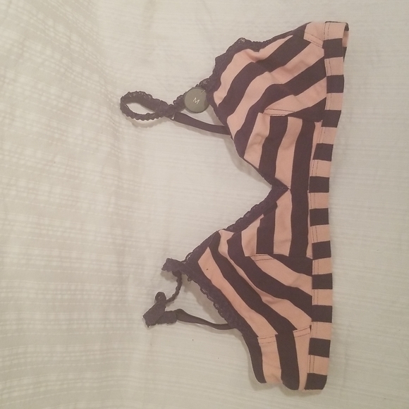 Gap Body Striped Bralette, M - Picture 3 of 8
